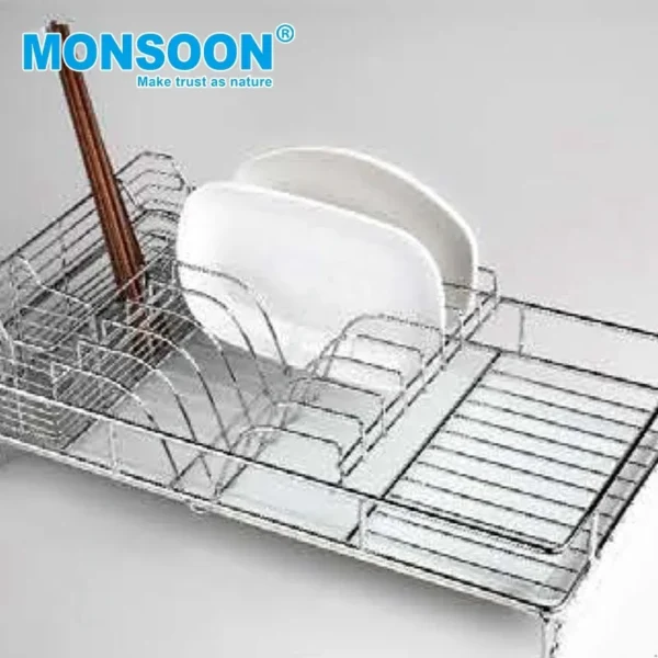 Good Quality Stainless Steel Dish Display Rack And Bowl Holder Hot Selling Plastic Galvanized Kitchen Dish Drying Rack - Image 6